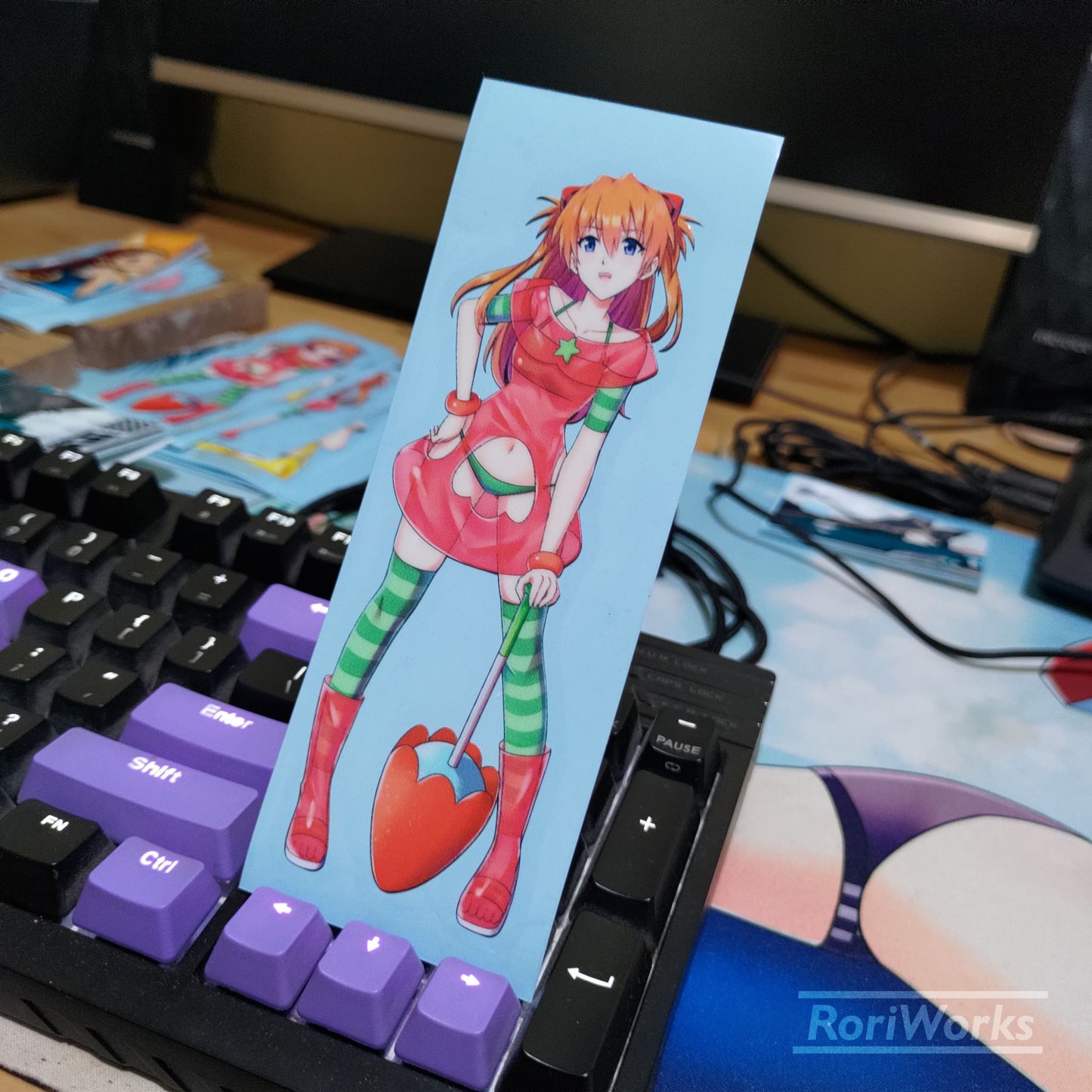 Stiker - Asuka Langley (Fruit Punch)