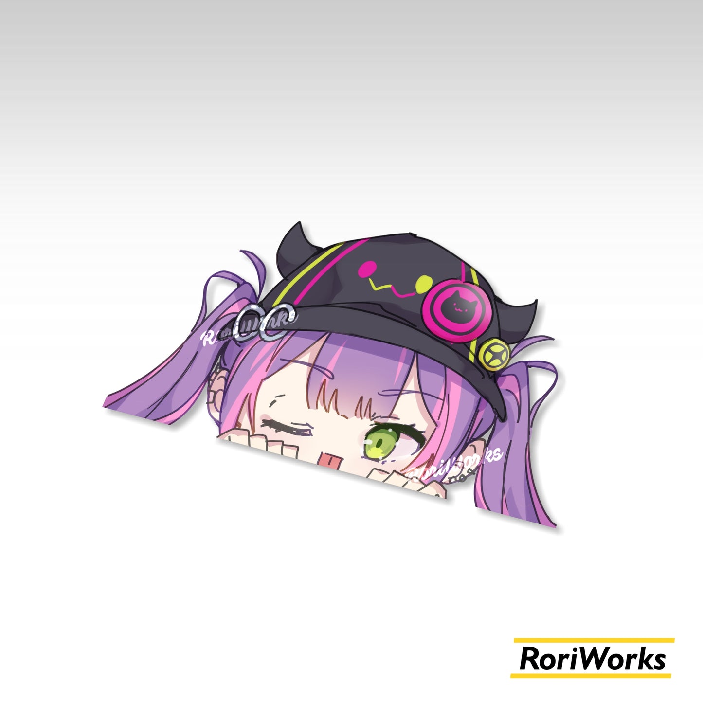 Stiker Intip Towa Tokoyami | Hololive