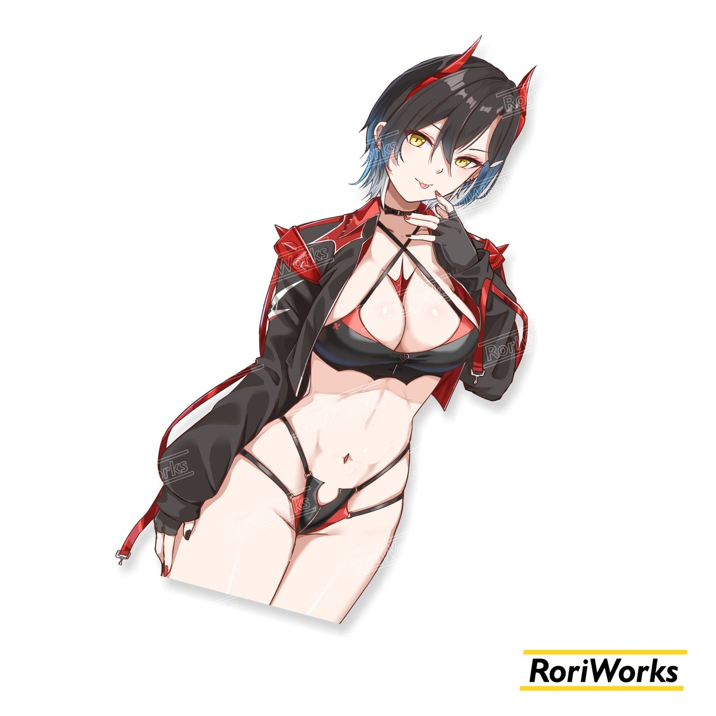 Stiker Ulrich von Hutten (Race Queen) | Azur Lane