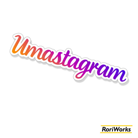 Stiker Lucu - Umastagram