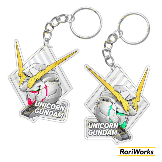 Keychain - Unicorn Gundam Head