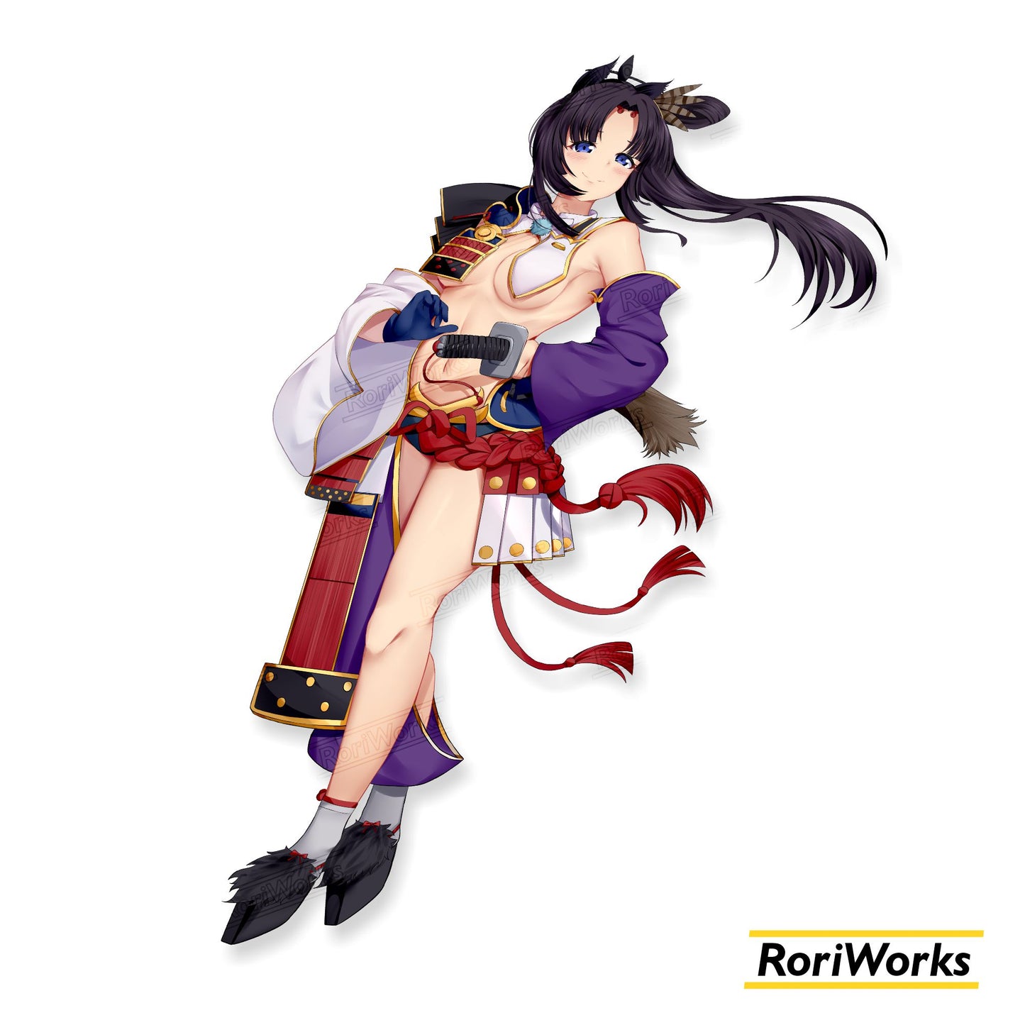 Stiker - Ushiwakamaru