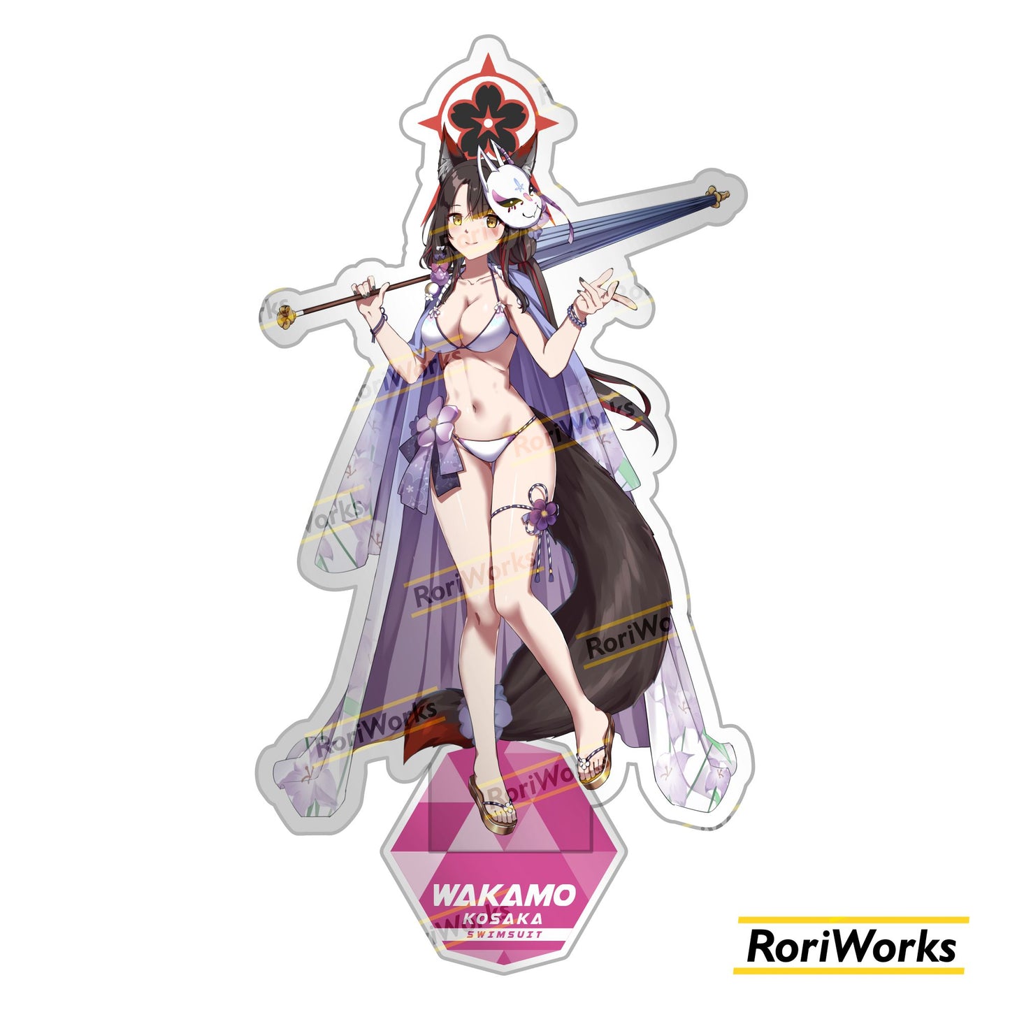 Standee - Wakamo Kosaka (Swimsuit)
