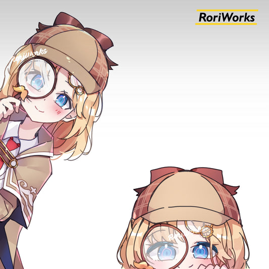 Stiker Intip - Amelia Watson