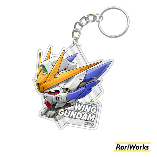 Keychain - Wing Gundam Zero (Endless Waltz) Head
