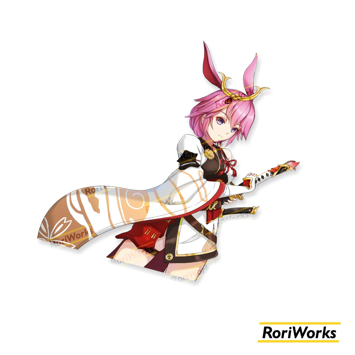Stiker Yae Sakura (Flame Sakitama) | Honkai Impact 3rd