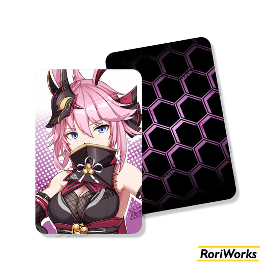 Photocard - Yae Sakura (Darkbolt Jonin)