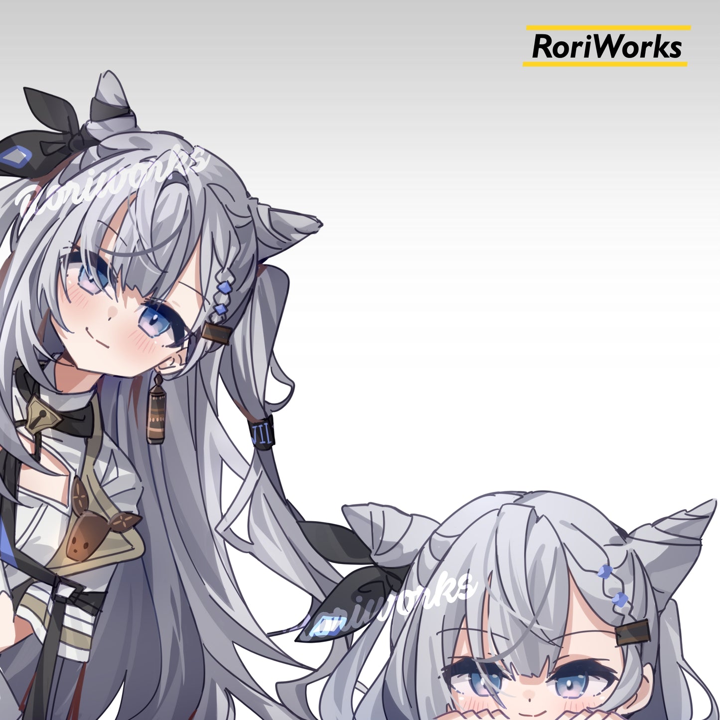 Stiker Intip Zeta Vestia | Hololive