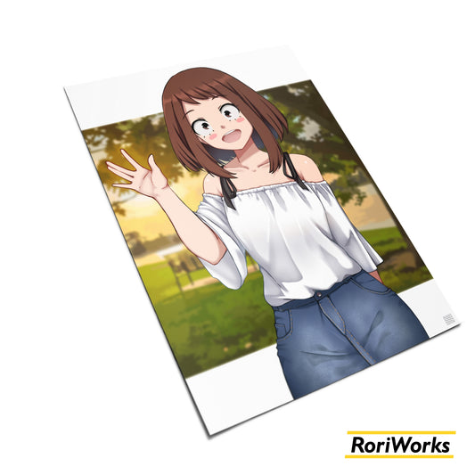 Poster - Ochaco Uraraka (Casual)
