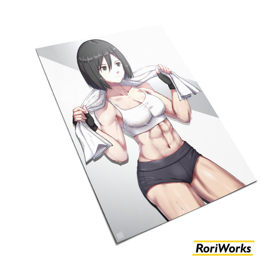 Poster - Mikasa Ackerman (Sporty)