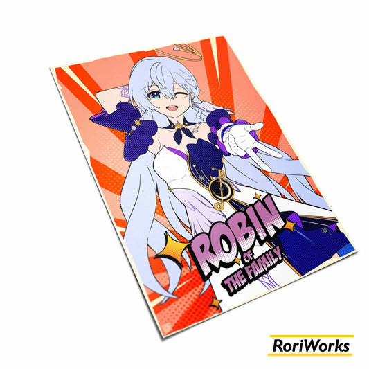 Poster - Robin (Retro Pop Art)