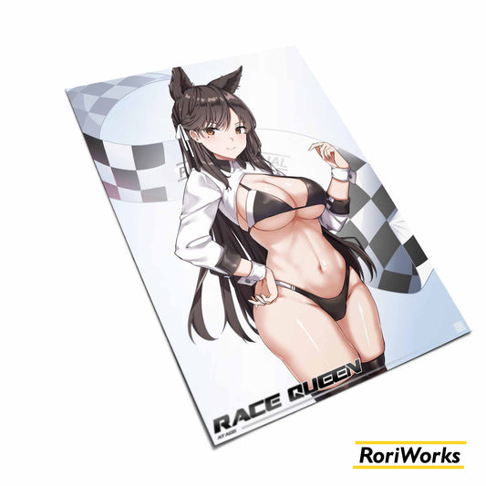 Poster - Atago (Race Queen)