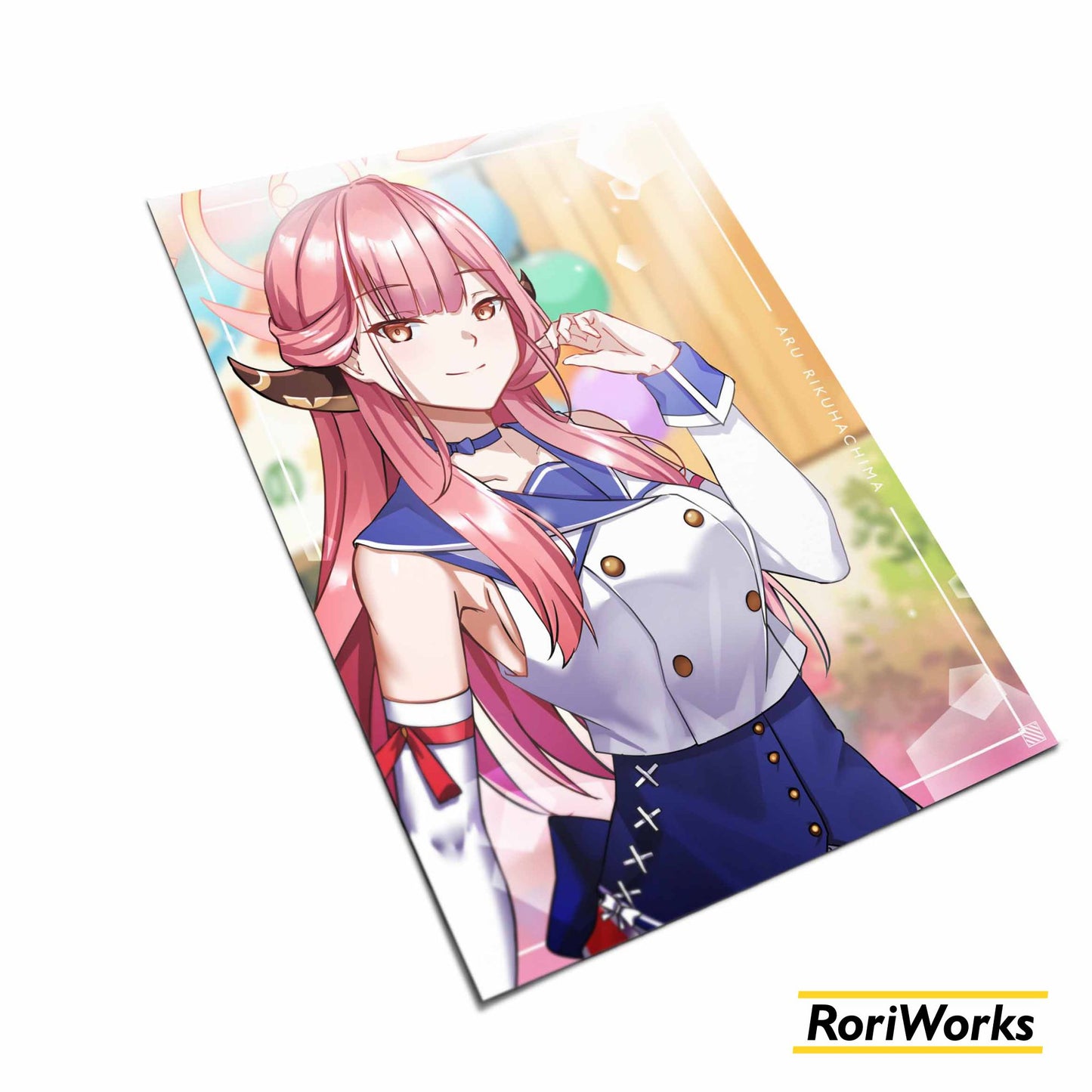 Poster - Aru Rikuhachima (Idol)