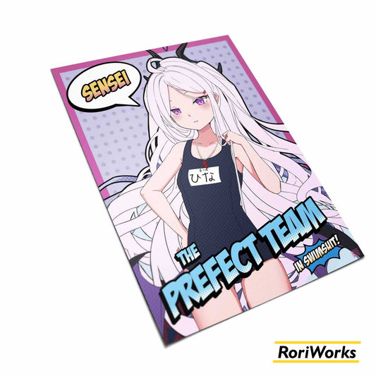 Poster - Hina Sorasaki (Swimsuit) Retro Pop Art