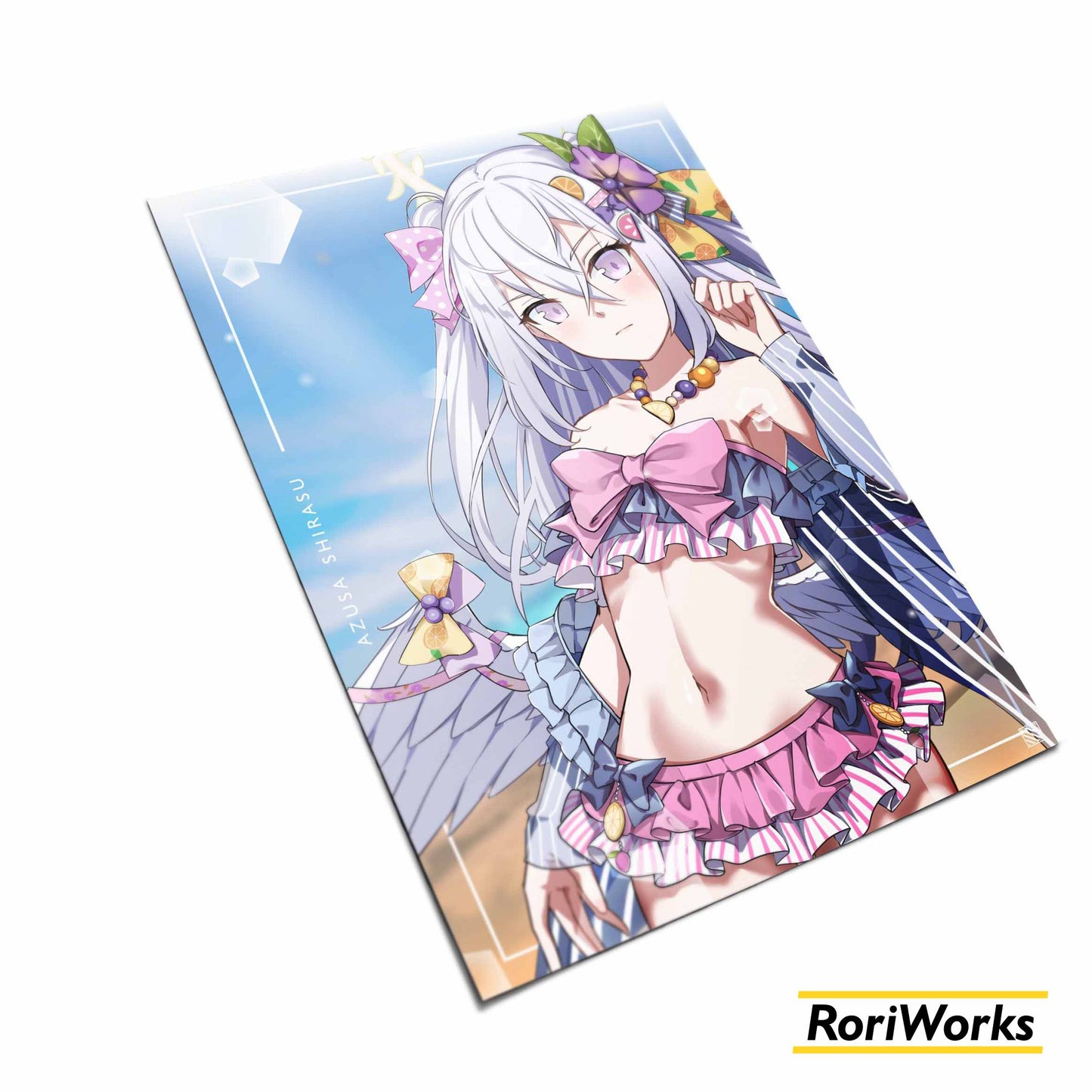 Poster - Azusa Shirasu (Swimsuit)