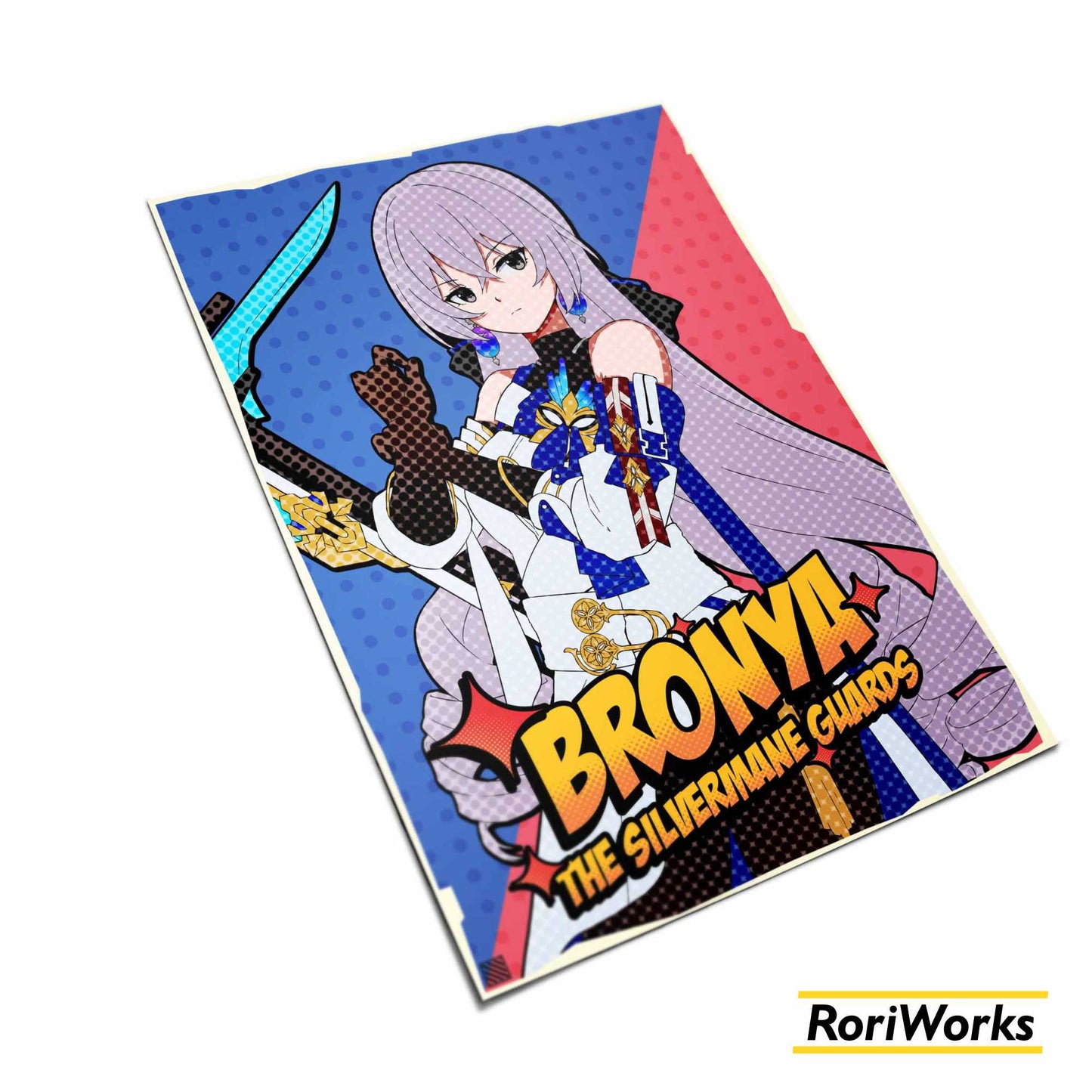 Poster - Bronya Rand (Retro Pop Art)