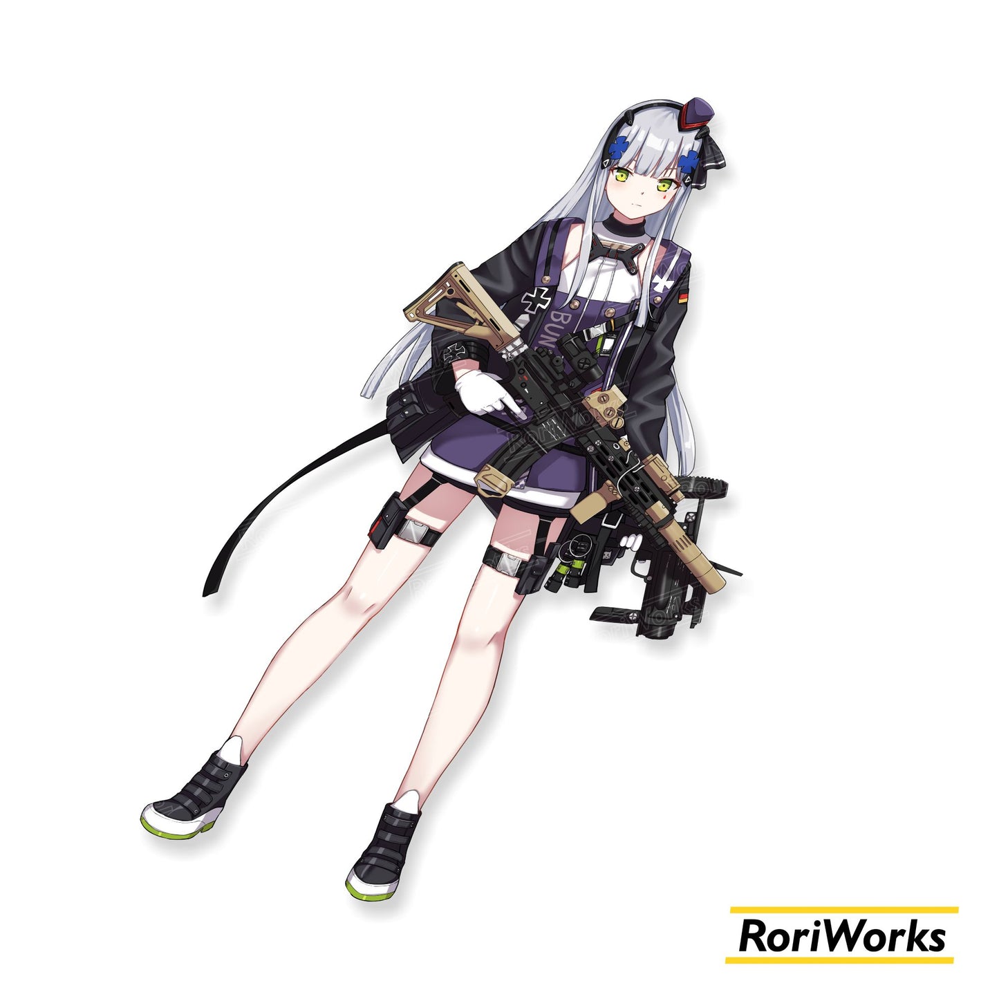 Stiker - HK416 (Mod3) Klukai