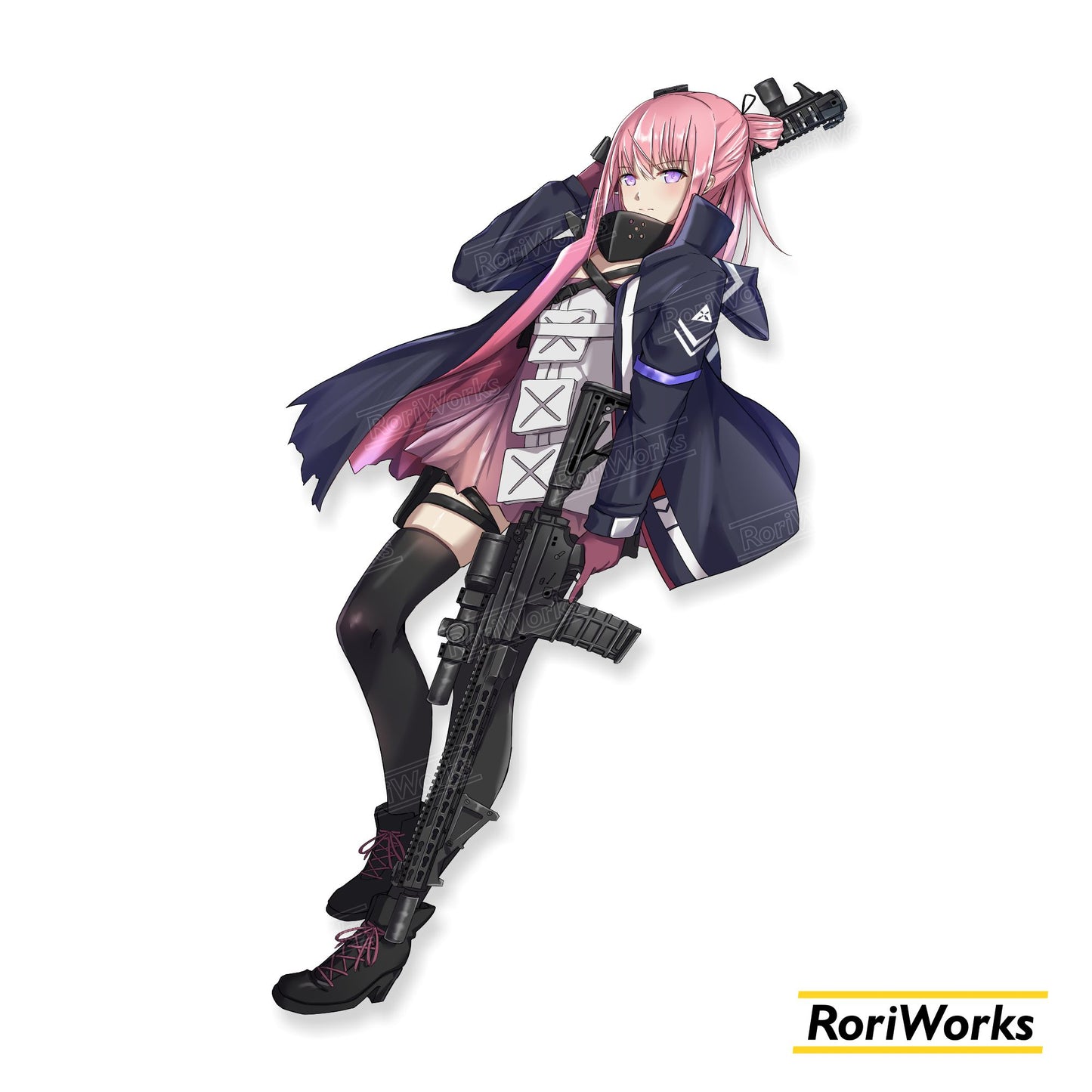 Stiker - ST AR-15 (Mod3)