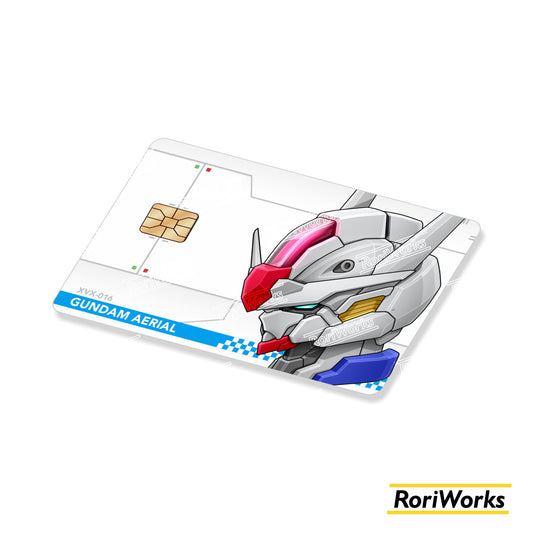 Stiker Kartu - Gundam Aerial Head