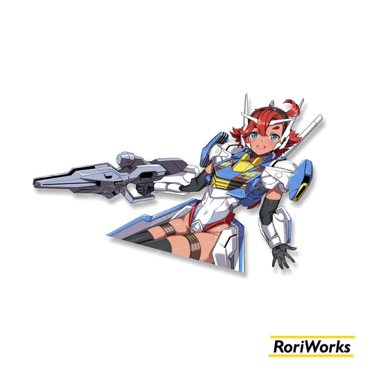 Stiker Gundam Aerial Girl