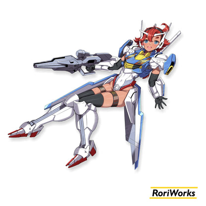 Stiker - Gundam Aerial Girl