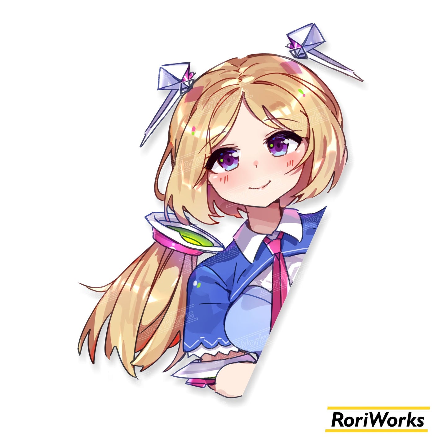 Stiker Intip - Aki Rosenthal