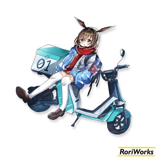 Stiker Amiya (Skutik) | Arknights