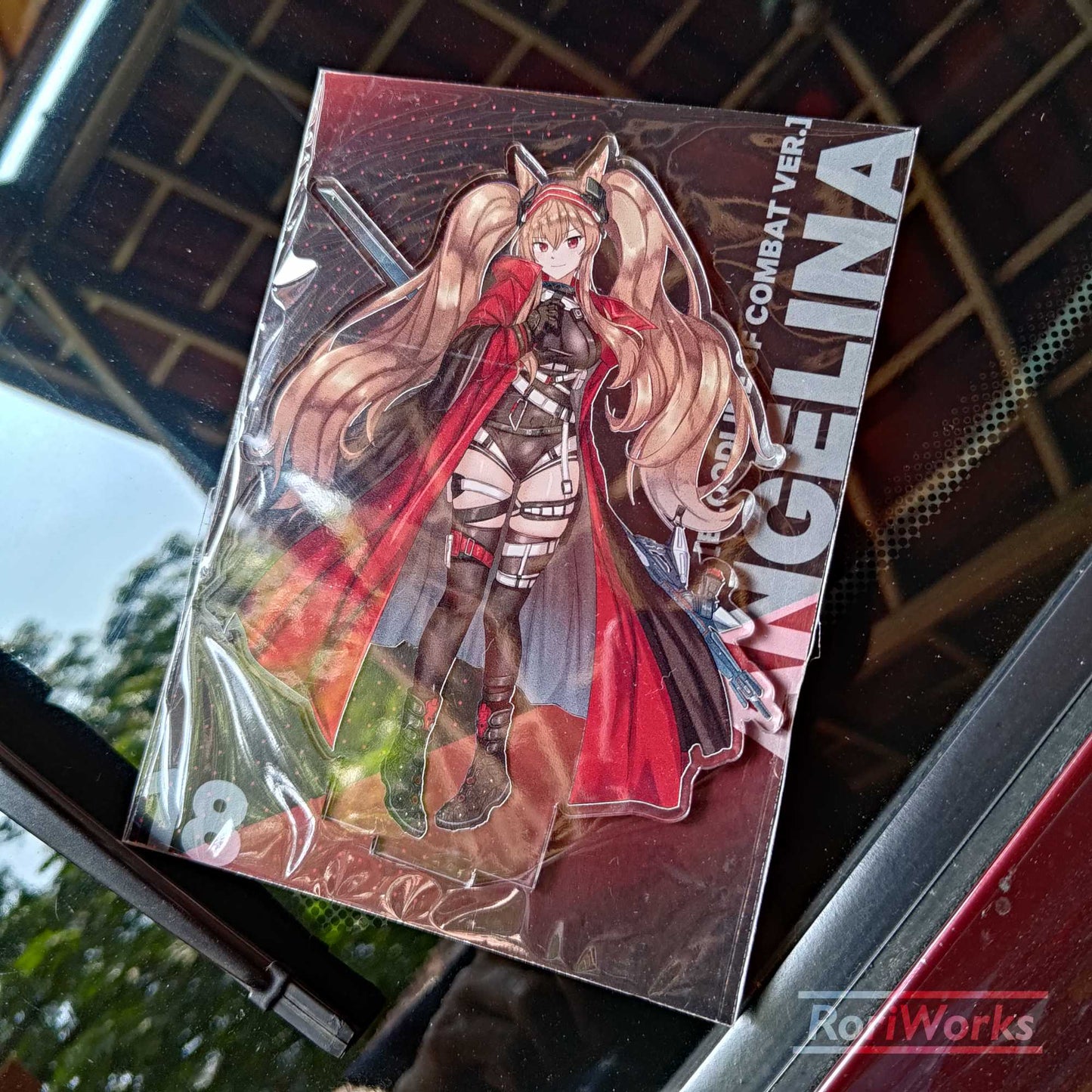 Standee - Angelina (Distinguished Visitor)