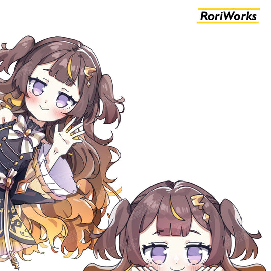 Stiker Intip - Anya Melfissa