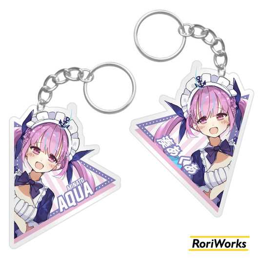Keychain Aqua Minato | Hololive
