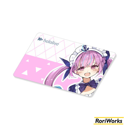 Stiker Kartu - Aqua Minato