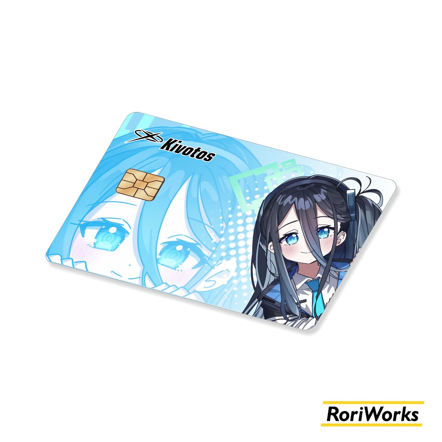 Stiker Kartu - Aris Tendou Intip