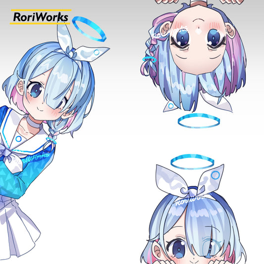 Stiker Intip Arona | Blue Archive