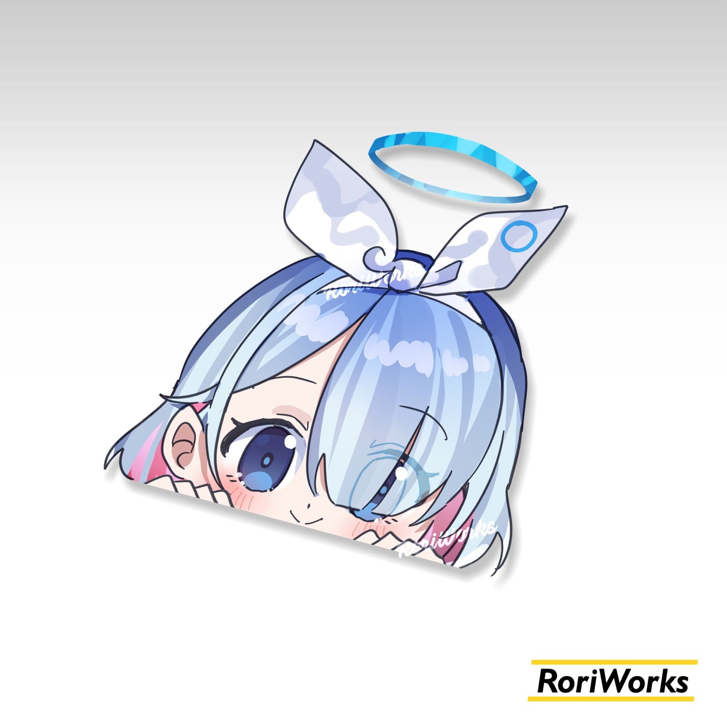 Stiker Intip Arona | Blue Archive