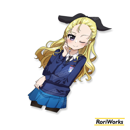 Stiker Assam | Girls und Panzer