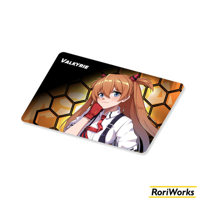 Stiker Kartu - Asuka Langley (Blazing Hope)