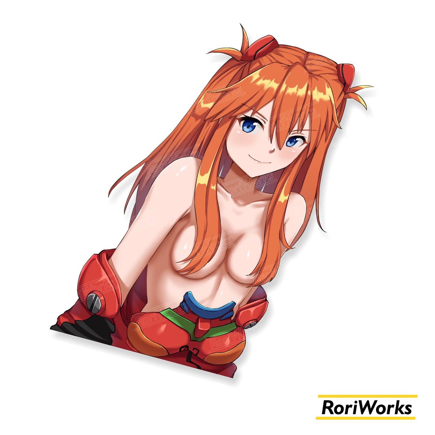 Stiker - Asuka Langley (Half Suit)