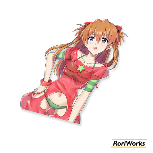 Stiker - Asuka Langley (Fruit Punch)