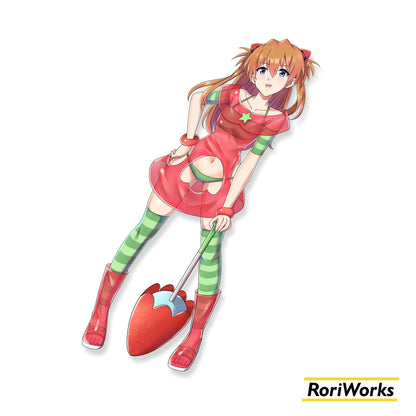 Stiker - Asuka Langley (Fruit Punch)