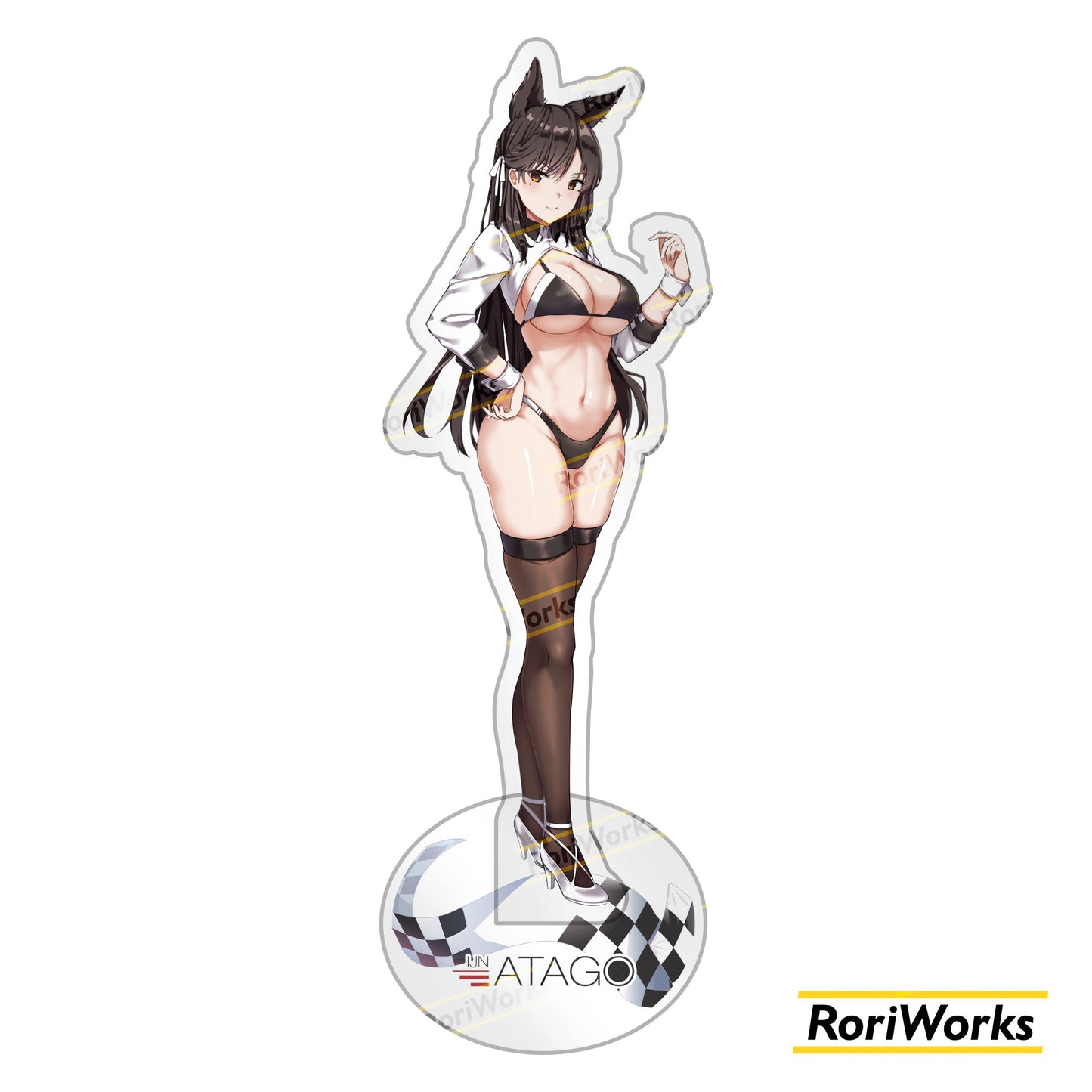 Standee - Atago (Race Queen)