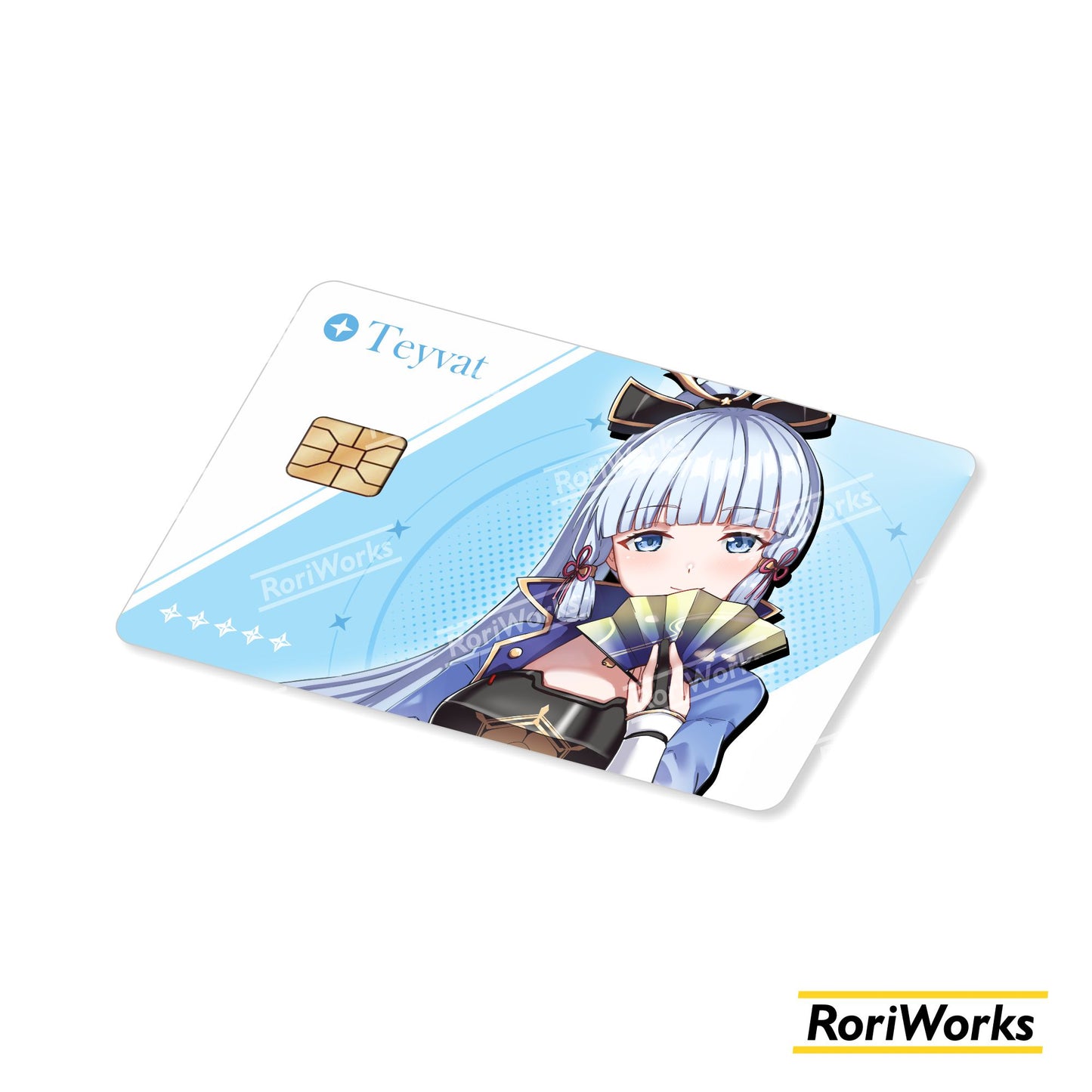 Stiker Kartu - Ayaka Kamisato