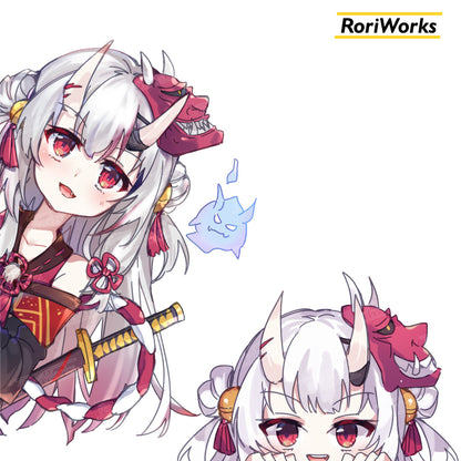 Stiker Intip - Ayame Nakiri