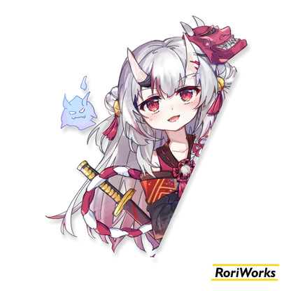 Stiker Intip - Ayame Nakiri