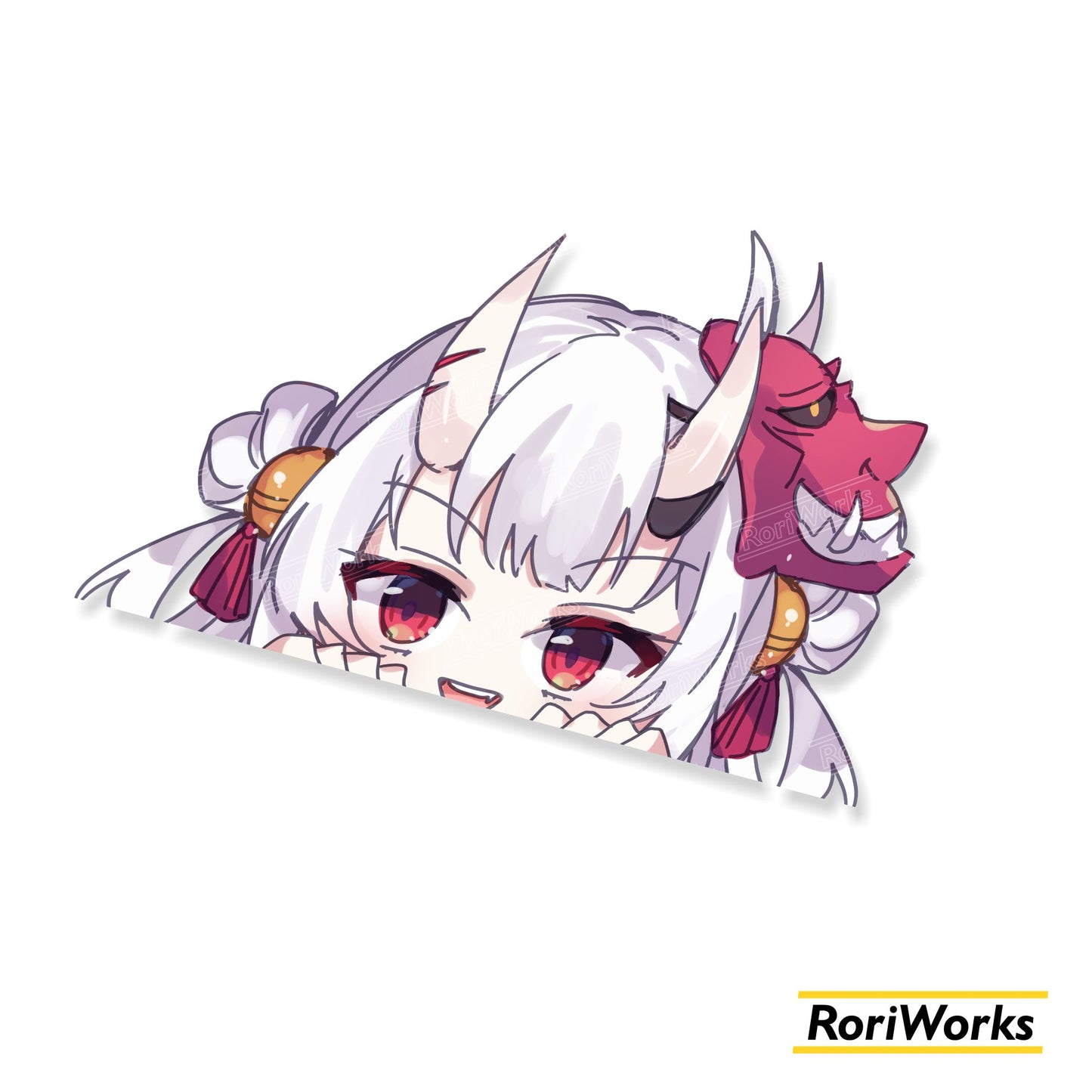 Stiker Intip - Ayame Nakiri