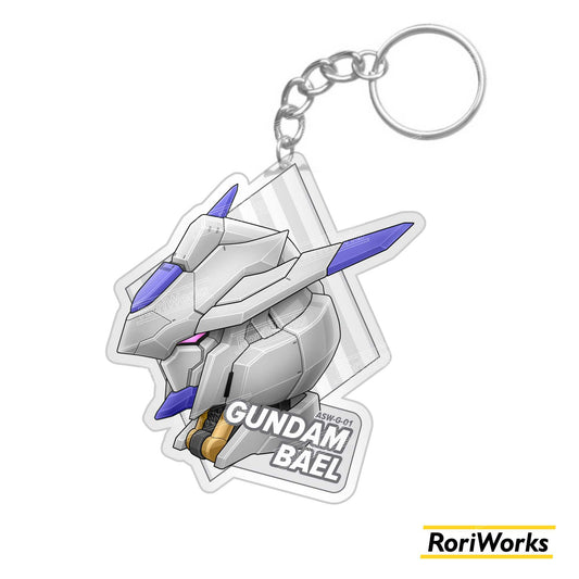 Keychain Gundam Bael Head