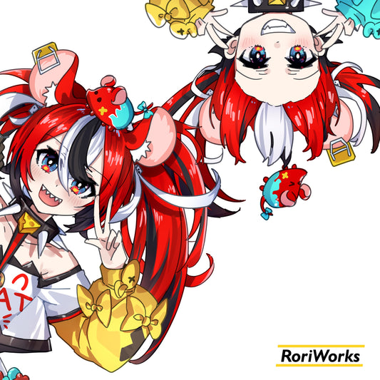 Stiker Intip Baelz Hakos | Hololive