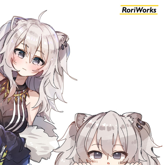 Stiker Intip - Botan Shishiro