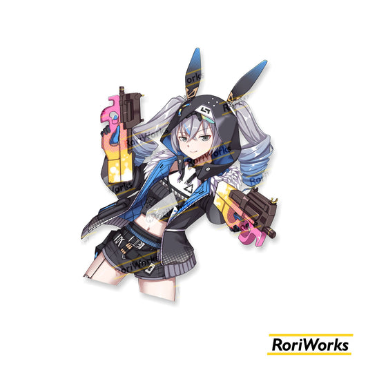 Stiker Bronya Zaychik (Haxxor Bunny) | Honkai Impact 3rd
