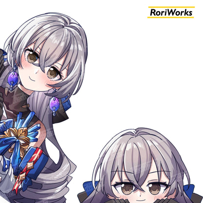 Stiker Intip Bronya Rand | Honkai: Star Rail