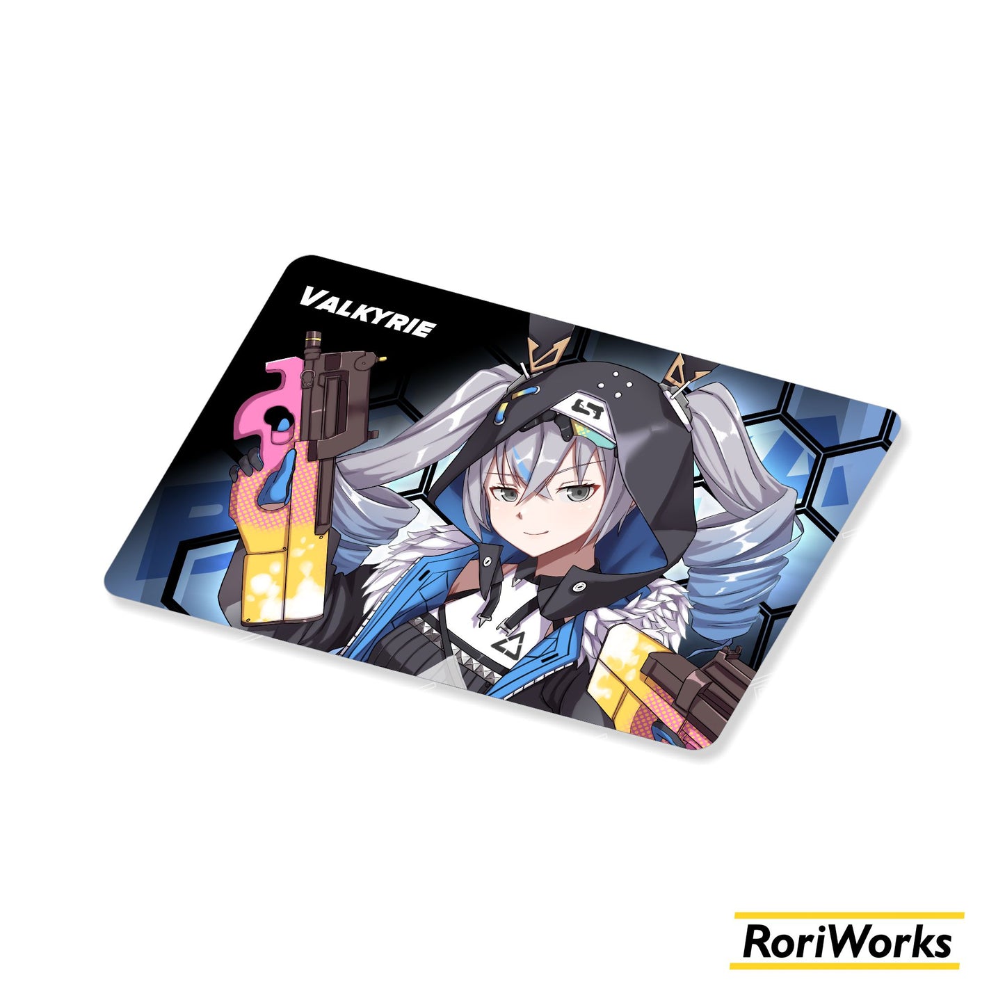 Stiker Kartu - Bronya Zaychik (Haxxor Bunny)
